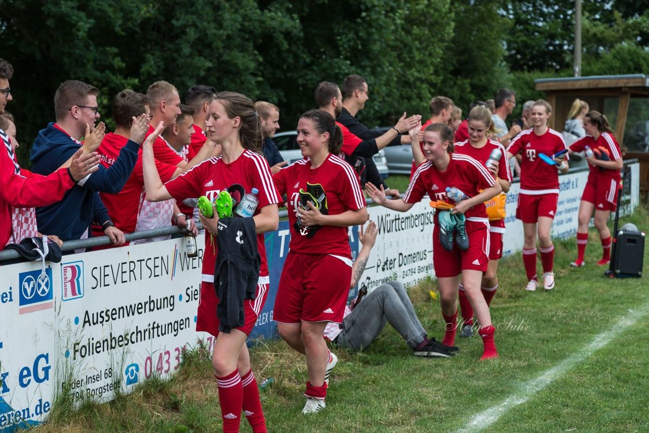 Bild 103 - Aufstiegsspiel SG Borgstedt/Brekendorf - SV Wahlstedt : Ergebnis: 1:4